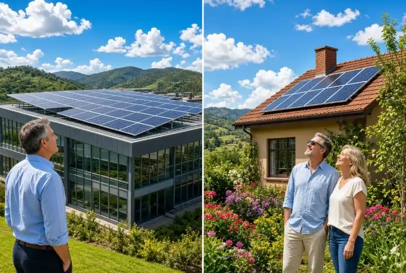 What Commercial Solar Buyers Read Differently to Residential Ones
